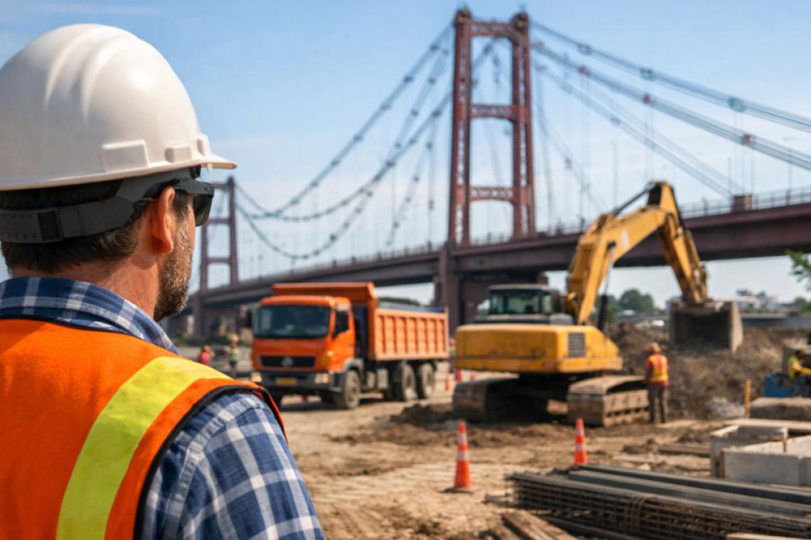 Santa Fe acelera obras públicas para sostener empleo y actividad en 2026