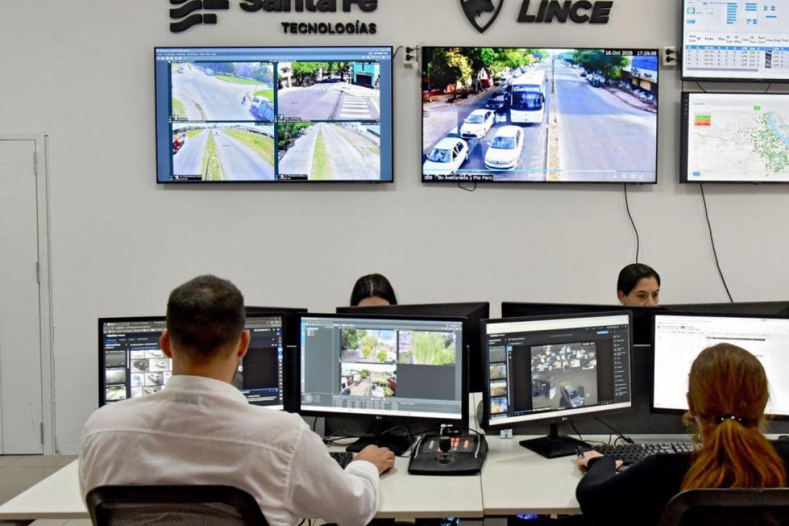 Tecnología y seguridad: cómo funciona el sistema Lince que permite reconstruir delitos en Rosario