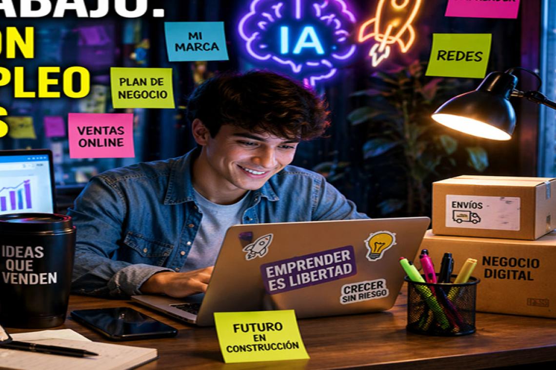 Jóvenes, IA y trabajo: la nueva generación que ya no busca empleo sino crear ingresos
