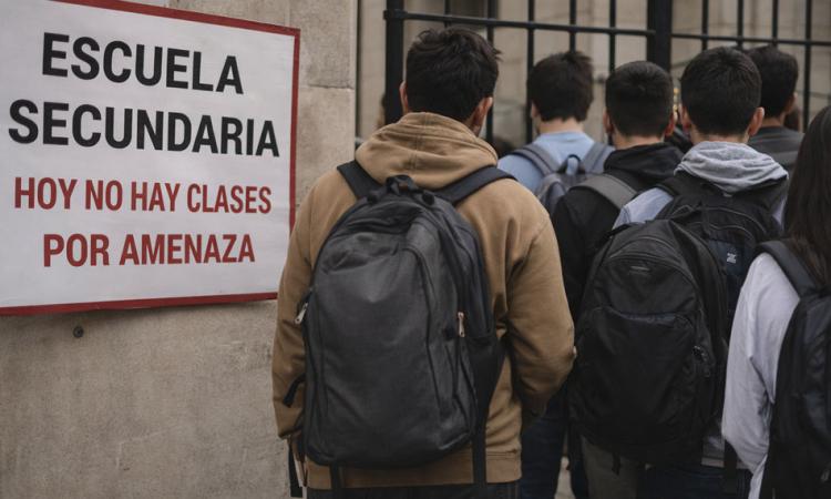 Amenazas a escuelas: ya identificaron a 73 responsables en Santa Fe