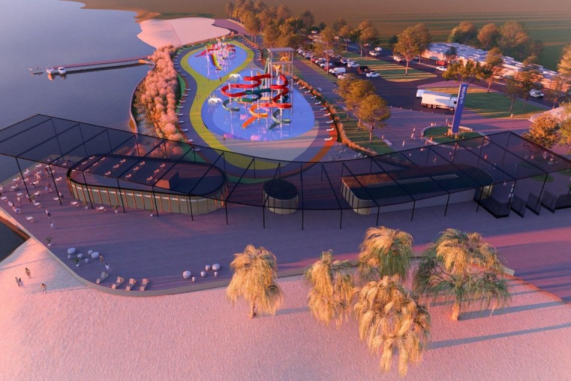Rosario apuesta al turismo: así será el nuevo Parque Acuático en la Costanera Norte