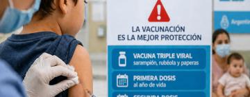 Alerta por sarampión: advierten que la baja vacunación aumenta el riesgo de brotes