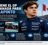 Colapinto llega al GP de Canadá con el objetivo de seguir sumando en la Fórmula 1