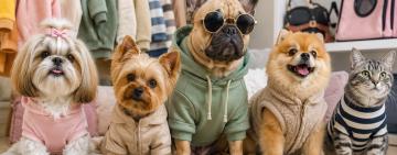 Moda animal: ropa, accesorios y tendencias que crecen entre las mascotas