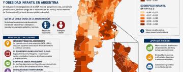 El mapa que alarma a los especialistas: revelan cómo conviven desnutrición y obesidad infantil en Argentina