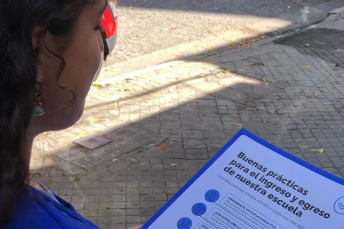 El municipio lanzó una campaña audiovisual para agilizar el ingreso y egreso de las escuelas