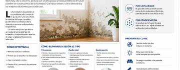Cómo eliminar la humedad de las paredes y evitar que vuelva a aparecer