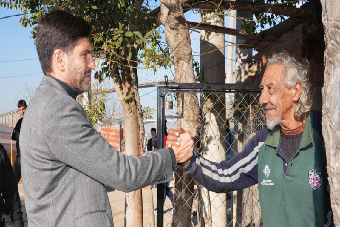 Remanso Valerio: Pullaro inauguró la renovada Plaza Cristo de las Redes y anunció nuevas inversiones para el barrio