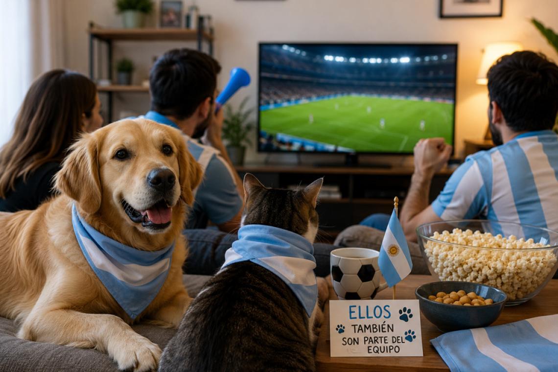 Mundial 2026: cómo cuidar a tú mascota durante los partidos