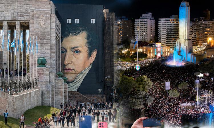 Más de 350.000 personas celebraron el Día de la Bandera en Rosario con una fiesta popular histórica