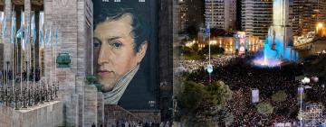 Más de 350.000 personas celebraron el Día de la Bandera en Rosario con una fiesta popular histórica