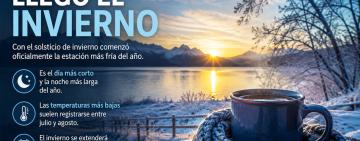 Llegó el invierno: el solsticio marcó el inicio de la estación más fría del año