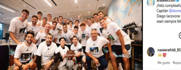 El plantel celebró a Messi en Kansas City: camisetas con fotos y un mensaje que conmovió al capitán El reconocimiento quedó plasmado en unas remeras personalizadas que lucieron todos los integrantes del equipo.