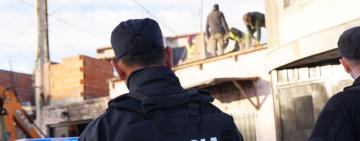 Villa Banana: derribaron el búnker vinculado a uno de los acusados por el crimen del policía federal