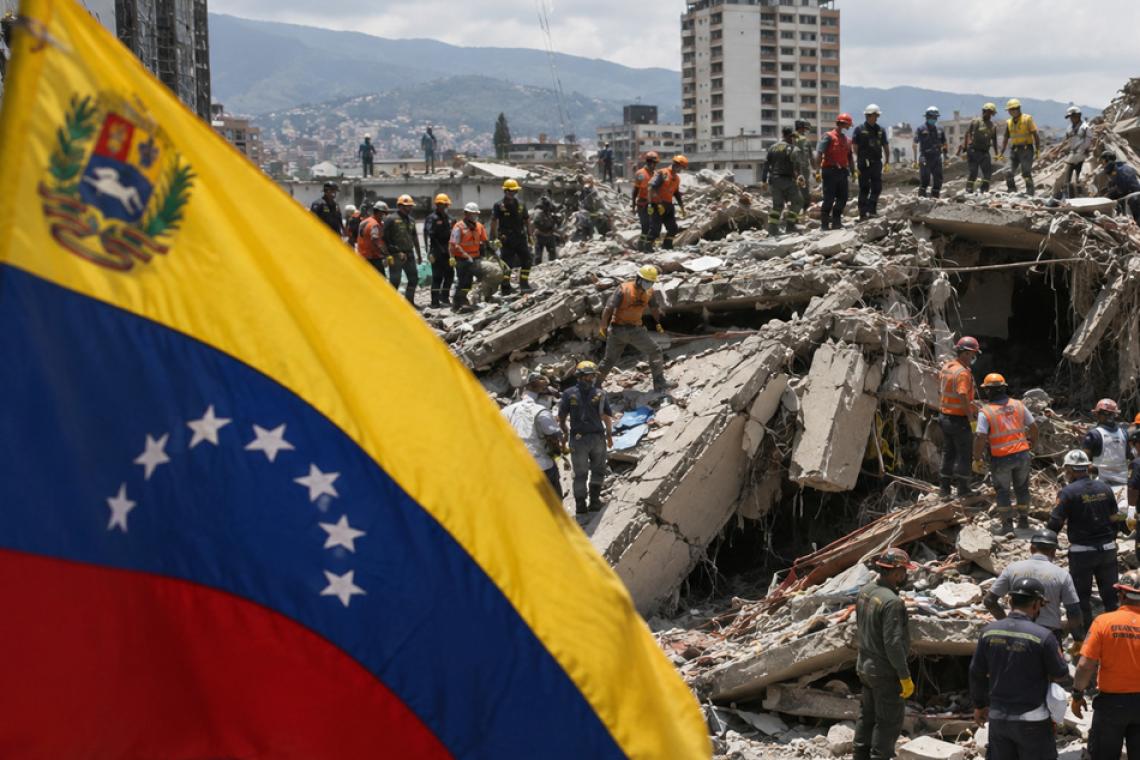 Tragedia en Venezuela: ascienden a 1.719 los muertos por los sismos y ya hay más de 5.000 heridos