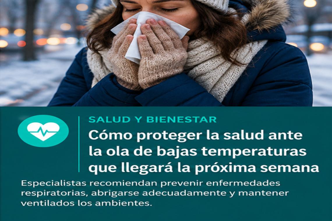 Cómo fortalecer las defensas durante el invierno y reducir el riesgo de enfermedades respiratorias