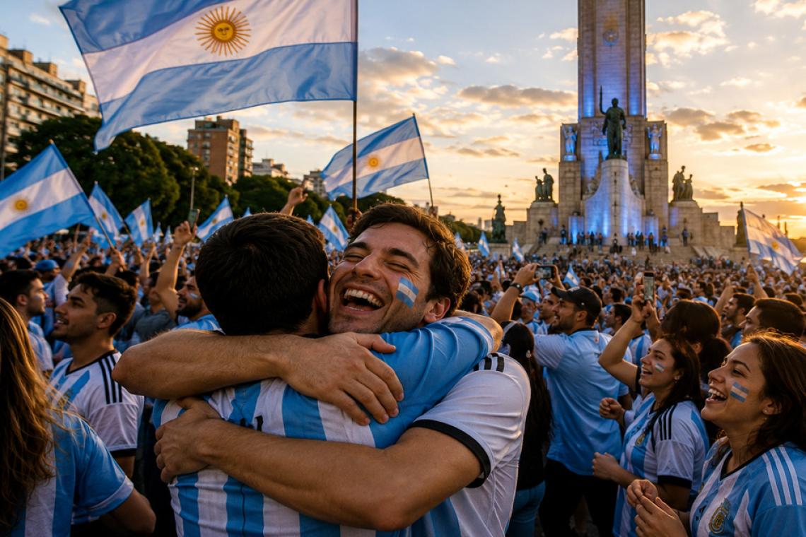 La Selección y el abrazo que define a los argentinos: una pasión que va mucho más allá del fútbol