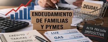 Crece la preocupación por el endeudamiento de familias y pymes