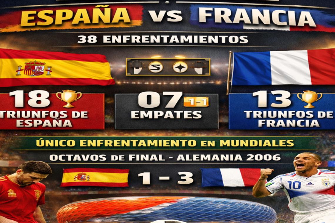 España y Francia reeditan un clásico europeo con un lugar en la final del Mundial en juego