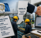 La Ley Tributaria ya impulsó más de 8.600 nuevos empleos en Santa Fe