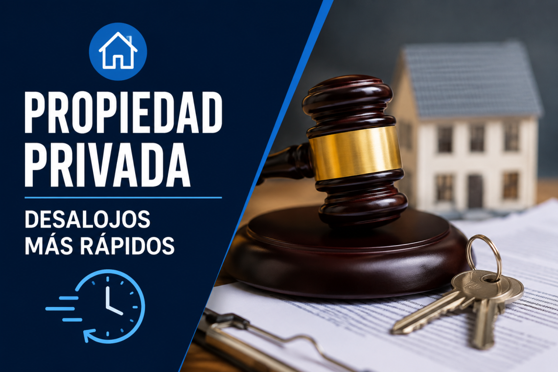 El Senado debate una reforma que agiliza desalojos y refuerza la protección de la propiedad privada