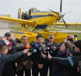 Santa Fe incorporó una flota aérea propia para combatir incendios