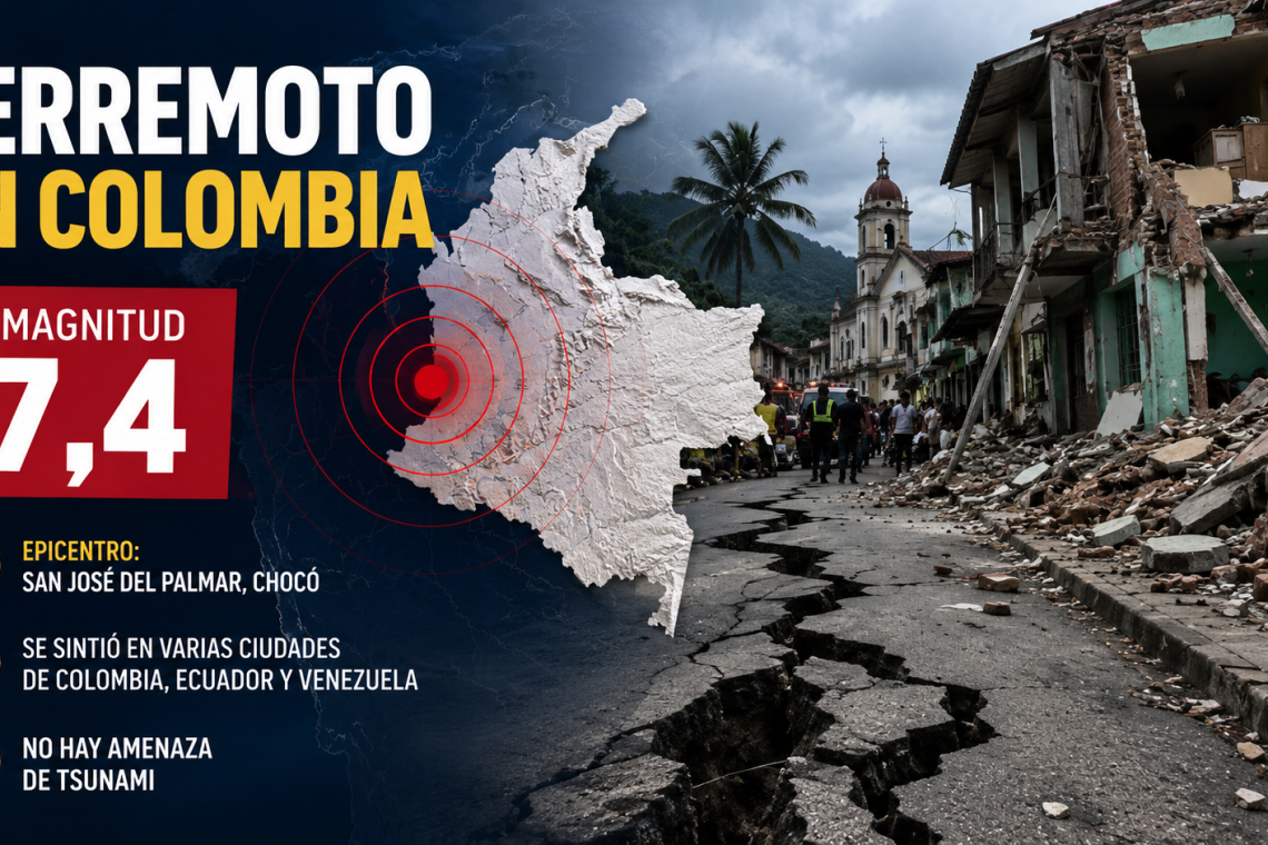 Tragedia en Colombia: suben a 224 los muertos por el terremoto de magnitud 7,4