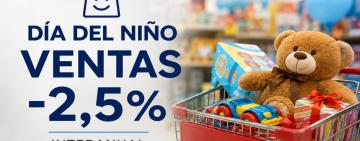 Día del Niño: las ventas cayeron 2,5% y el consumo volvió a mostrar señales de cautela