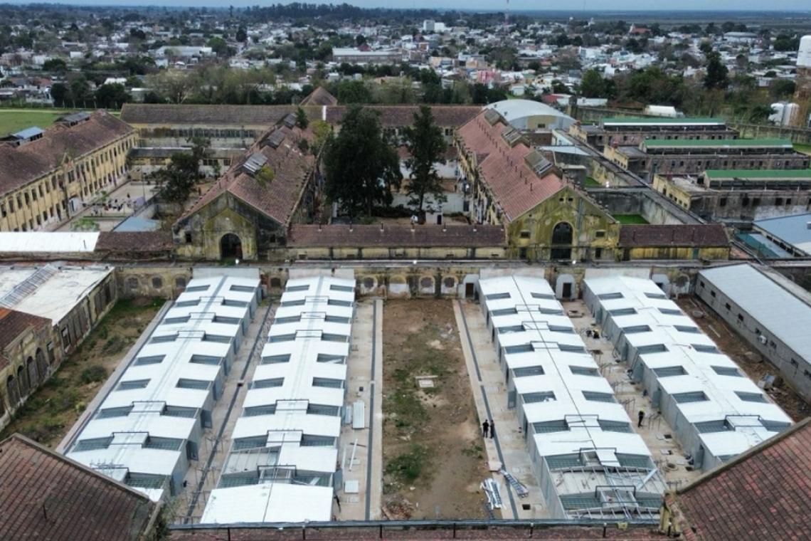 Coronda: están casi terminados cuatro nuevos pabellones de máxima seguridad