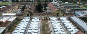 Coronda: están casi terminados cuatro nuevos pabellones de máxima seguridad
