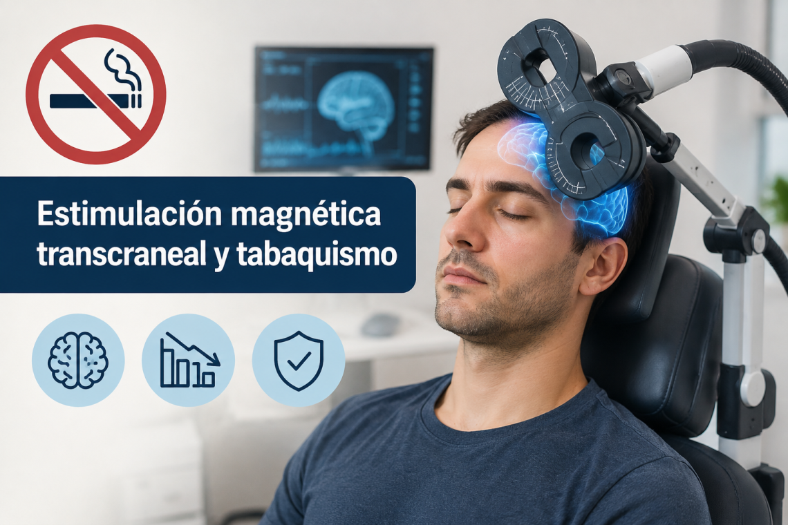Estimulación magnética transcraneal y tabaquismo: una nueva herramienta para dejar de fumar, pero no una solución mágica
