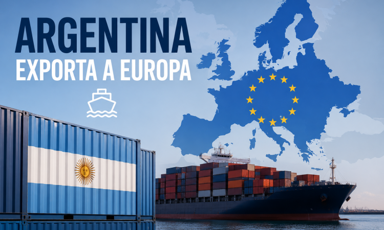 Las exportaciones argentinas a la Unión Europea crecieron 19% y superaron los US$ 5.100 millones