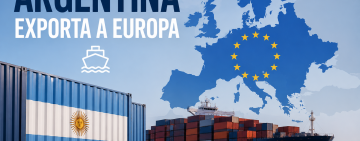 Las exportaciones argentinas a la Unión Europea crecieron 19% y superaron los US$ 5.100 millones