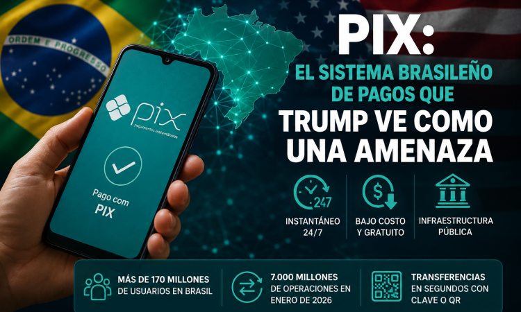 Pix: cómo funciona el sistema de pagos brasileño que Estados Unidos considera una amenaza para su competencia