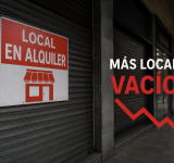“Persianas bajas: crecen los locales vacíos en Rosario”