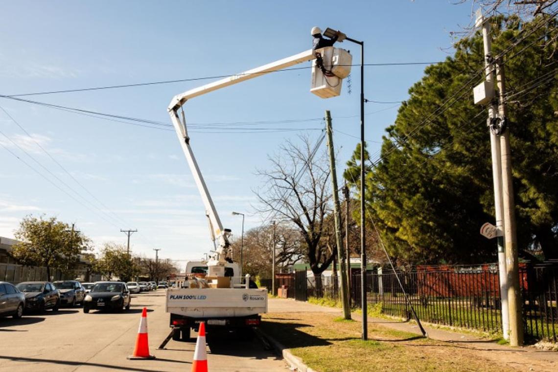 “Rosario supera las 6.000 nuevas luces LED en 2026”