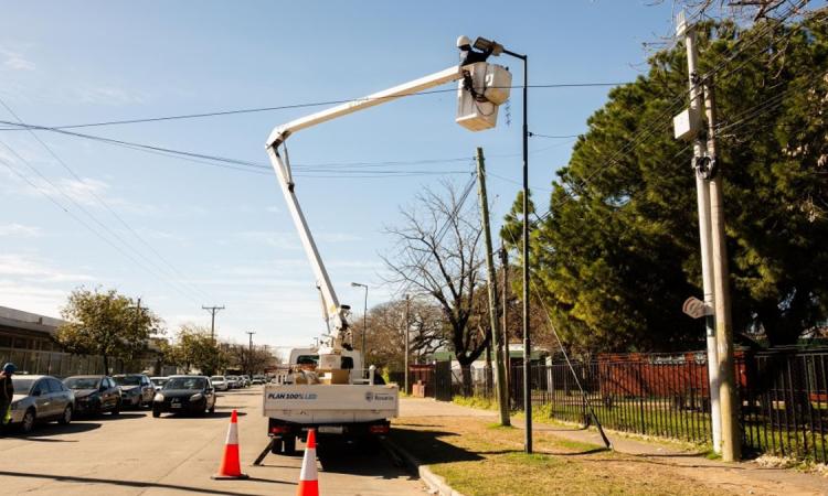 “Rosario supera las 6.000 nuevas luces LED en 2026”