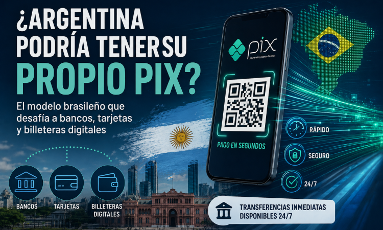 ¿Argentina podría tener su propio Pix? El modelo brasileño que desafía a bancos, tarjetas y billeteras digitales