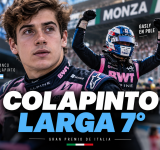 Fórmula 1: Colapinto largará 7° en Monza y Gasly sorprendió con una histórica pole para Alpine