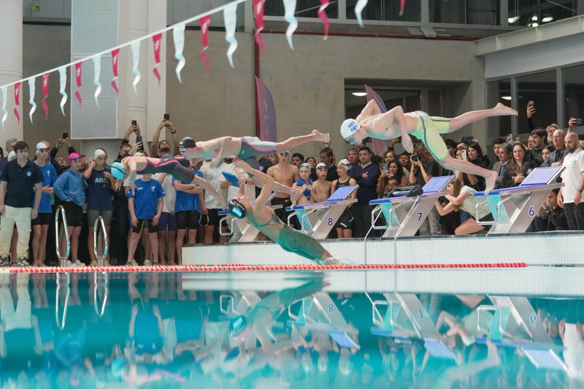 Rosario estrenó un Centro Acuático de nivel mundial para los Juegos Suramericanos