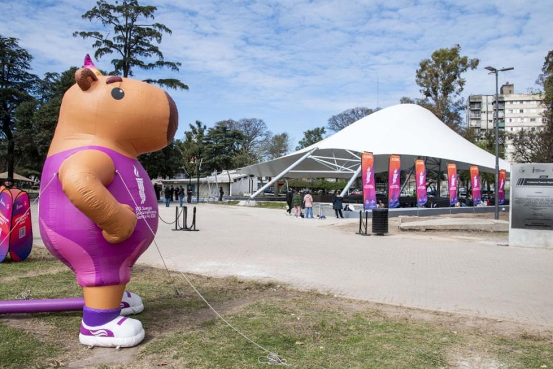 Rosario suma nuevos espacios deportivos y recreativos en el Parque de la Independencia