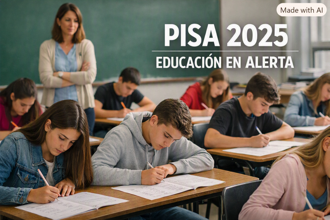 PISA 2025: la educación argentina vuelve a encender las alarmas