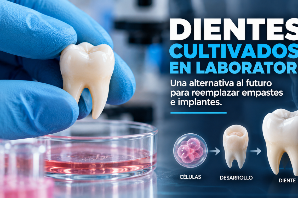 ¿Adiós a los implantes? La ciencia avanza hacia dientes cultivados en laboratorio