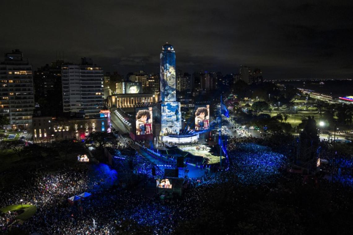 Una noche histórica: Rosario inauguró los Juegos Suramericanos Santa Fe 2026