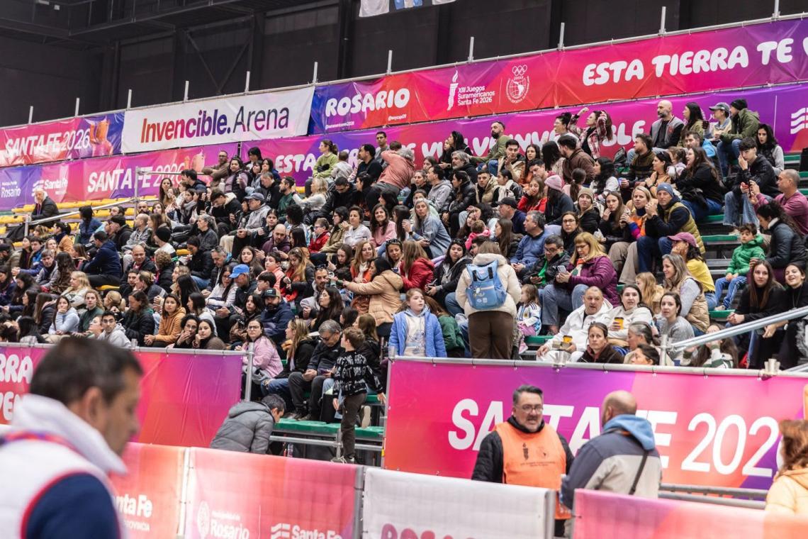 Los Juegos Suramericanos ya se viven a pleno en Rosario, Santa Fe y Rafaela