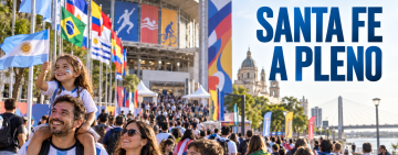 Juegos Suramericanos: gran convocatoria y hoteles colmados en la ciudad de Santa Fe