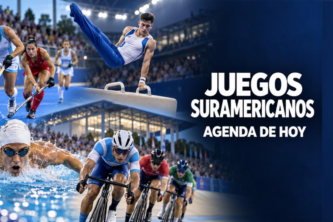 Juegos Suramericanos 2026: todas las competencias de este martes 15