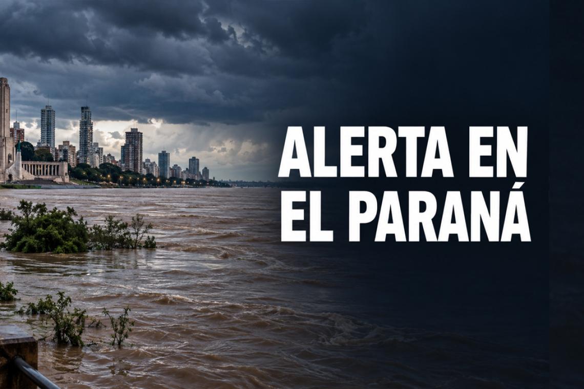 Alertan por una posible crecida histórica del Paraná: qué podría ocurrir en Rosario