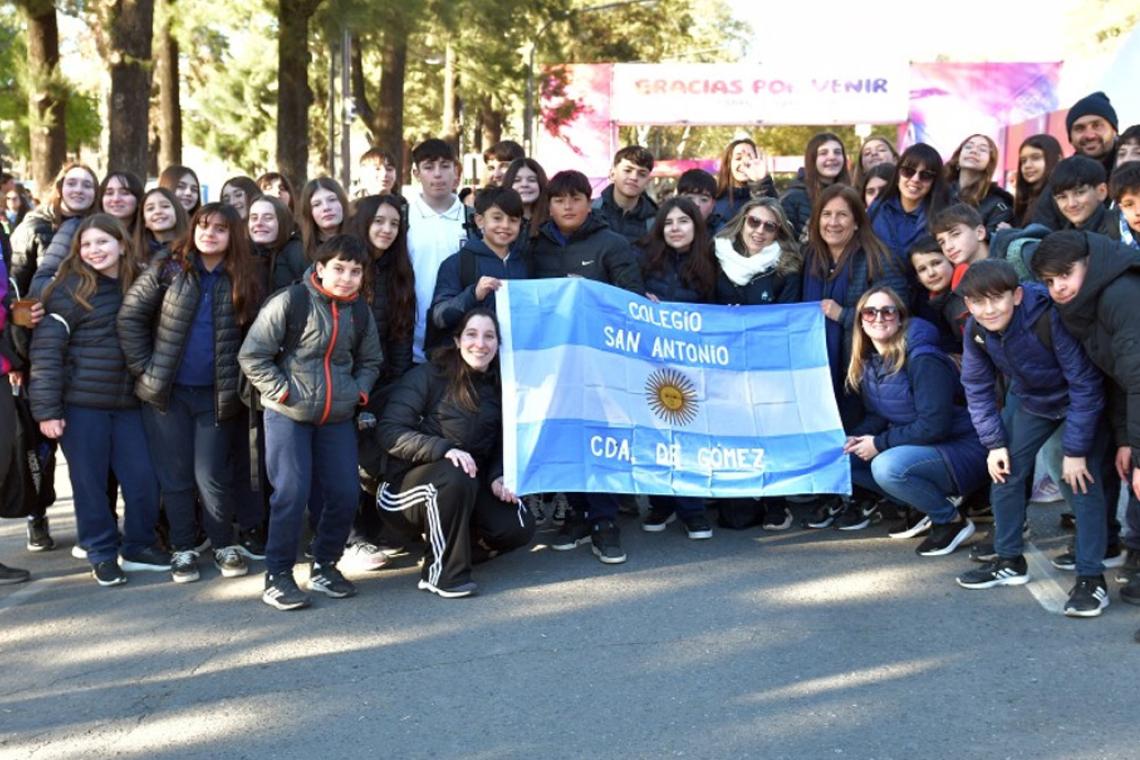 Más de 16.000 estudiantes vivieron la fiesta de los Juegos Suramericanos en Rosario