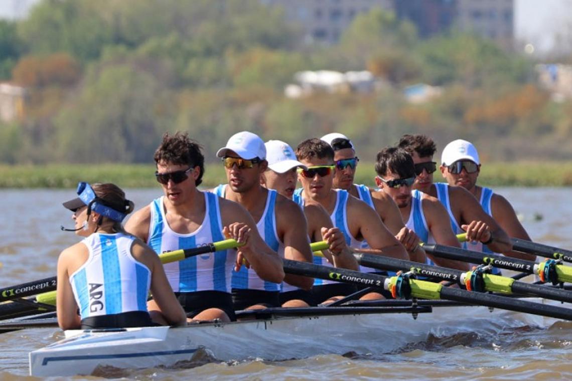 Remeros rosarinos conquistaron dos medallas de plata en los Juegos Suramericanos